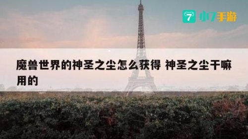 神圣之尘