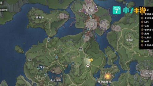 迷雾森林地图